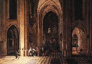 NEEFFS, Pieter the Elder Interior of a Church ag Sweden oil painting reproduction
